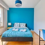 شقة Le 8e Art - 8 Personnes, 4 Chambres, Ideal Groupes, Parking, Wifi *