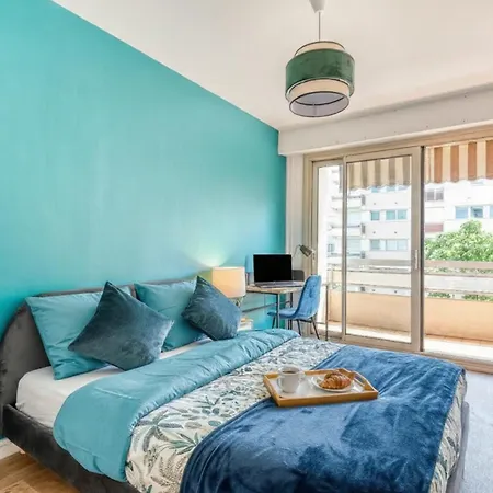 Le 8eme Art - Ps4 Pour Long Sejour, 4 Chambres, Grand Espace, Balcon & Parking Gratuit Inclus 公寓 *